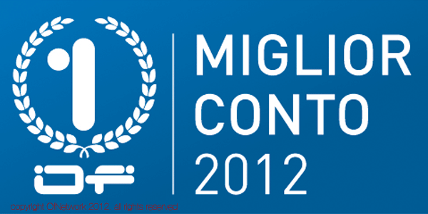 Miglior Conto 2012/ Websella è il Miglior Low Cost OF OSSERVATORIO FINANZIARIO 